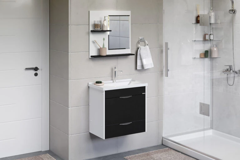 Kit Gabinete para Banheiro Roma Suspenso - AJ Rorato