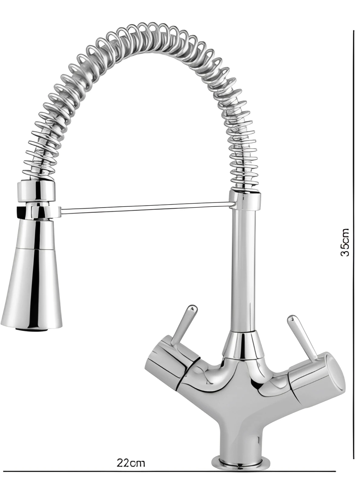 MISTURADOR MONOFURO GOURMET CANO 3/4 BANCADA - Talita Metais