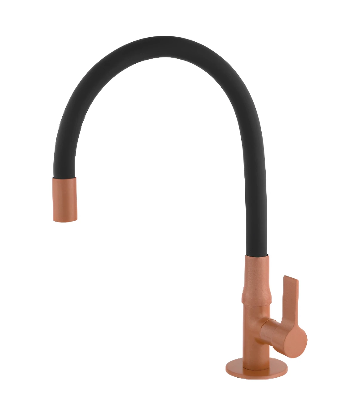 TORNEIRA COLOR FLEX ROSE CANO FLEXÍVEL – BANCADA - Talita Metais