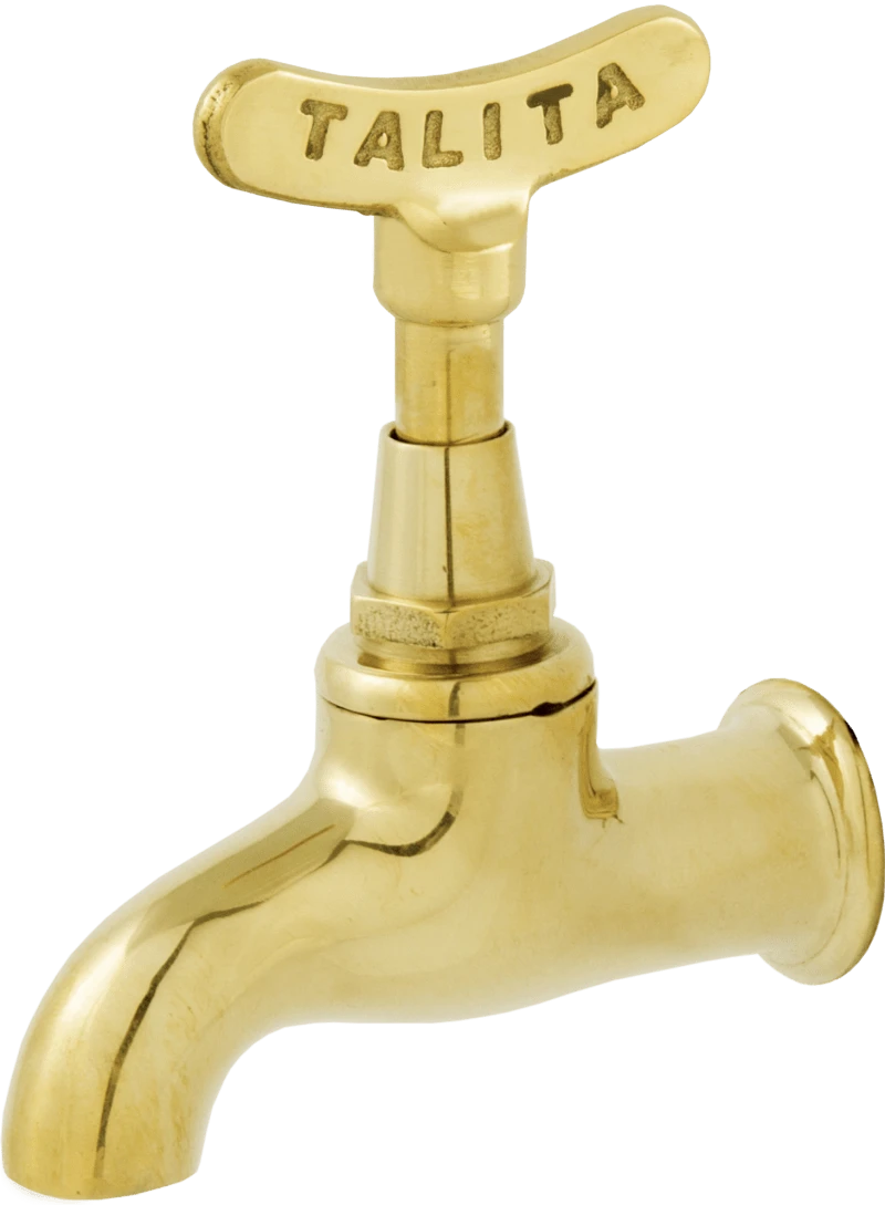 TORNEIRA P/ TANQUE AMARELA 1/2 X 3/4 - Talita Metais