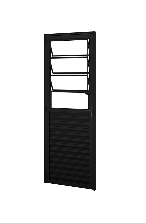 PORTA DE ABRIR MISTA BASCULANTE - ALUMEARTE - Grupo HB