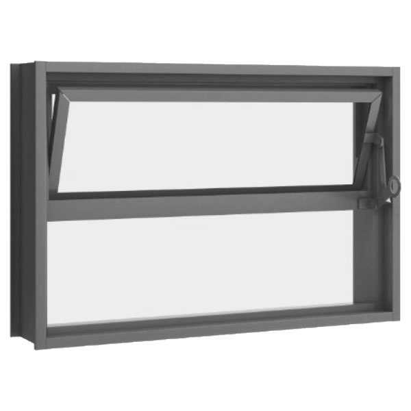 Vitrô Basculante - Aço Mix Primer - Grupo HB