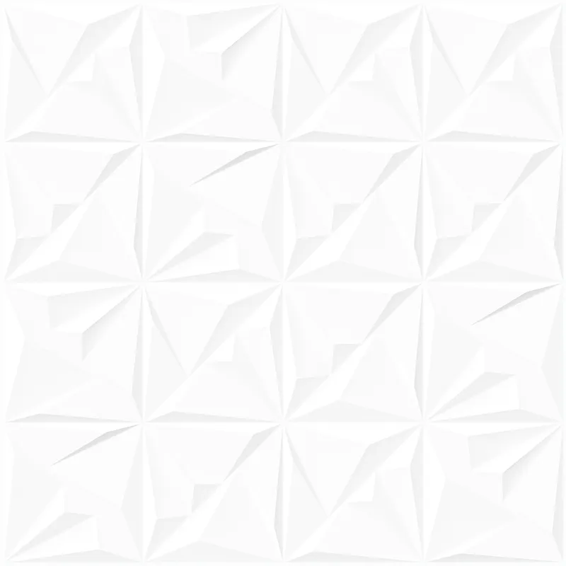 Classic White Deco Acetinado - 72x72 - Via Rosa