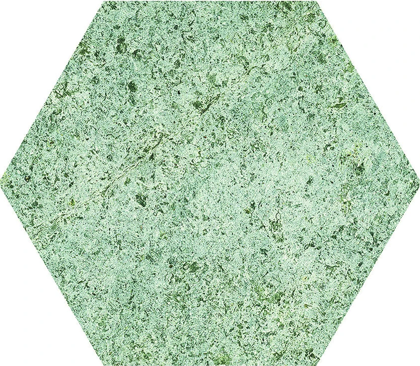 Piso Cerâmico Mate Hexa Atol Jade 19x22 Aylla - 119001 - 19x22 - Aylla — foto 8