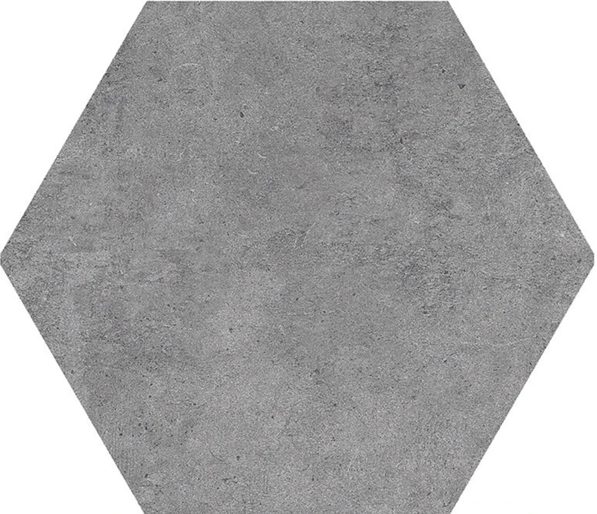 Piso Cerâmico Acetinado Hexa Dark 19x22 Aylla - 119013 - 19x22 - Aylla