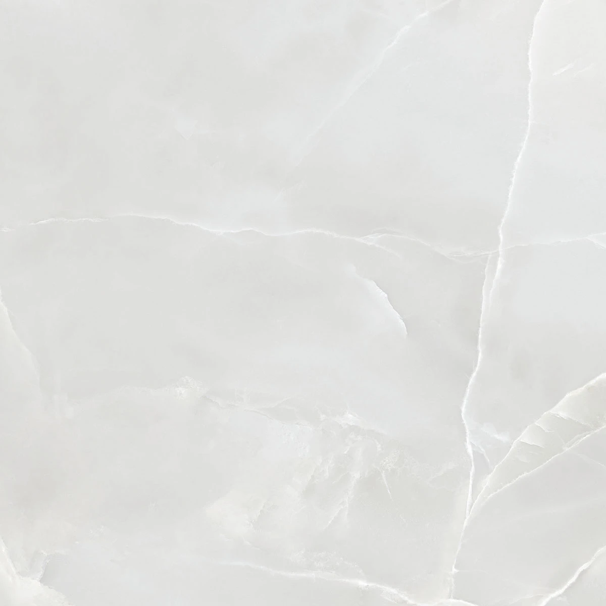 Porcelanato Polido Onyx Blanc 90x90 Delta Nova - 3176 - 90x90 - Delta Nova — foto 2