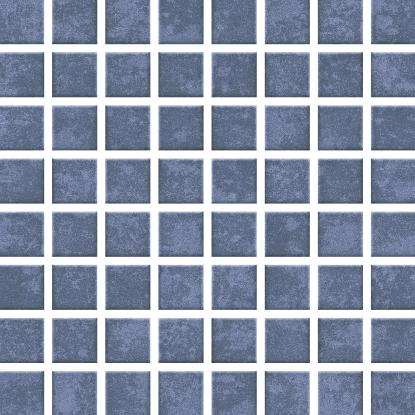 Piso Cerâmico Brilhante Pastilha Azul 20x20 Aylla - 120024 - 20x20 - Aylla