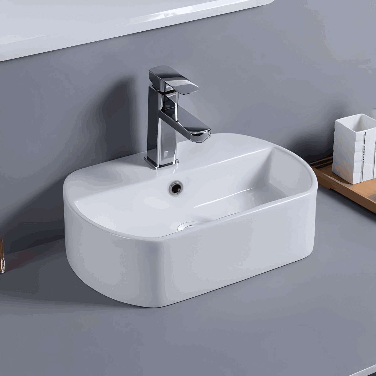 Cuba de Apoio Salerno Luxo 440x300x130mm - Mondialle